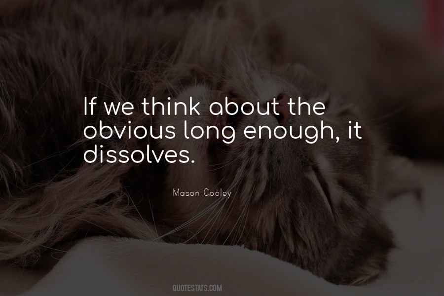 Long Enough Quotes #1746365