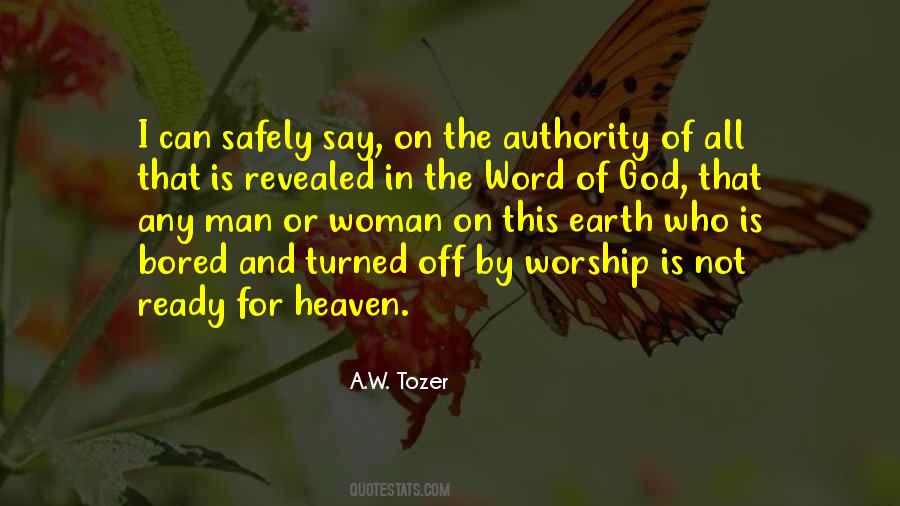 Ready For Heaven Quotes #1085745