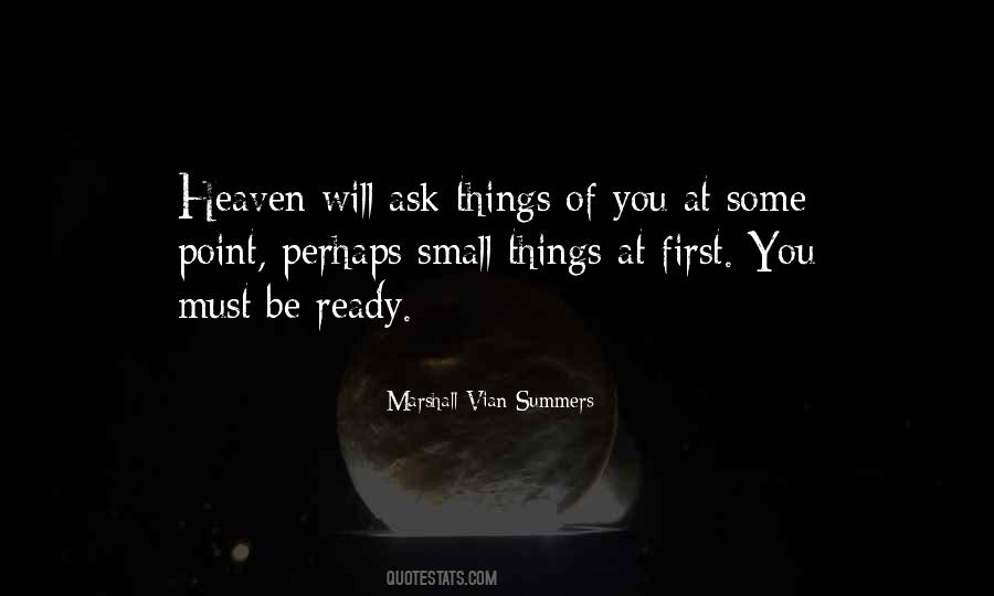 Ready For Heaven Quotes #1529962