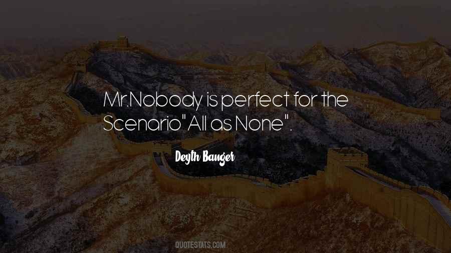 None Is Perfect Quotes #692227