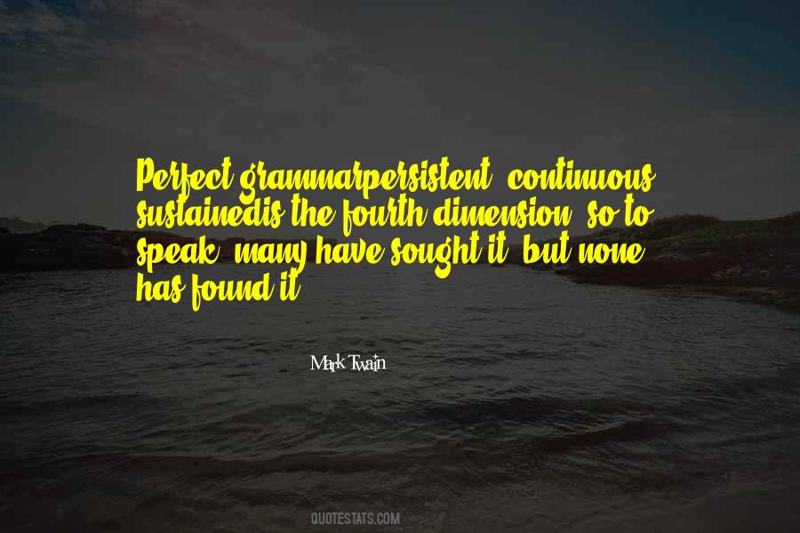 None Is Perfect Quotes #893952