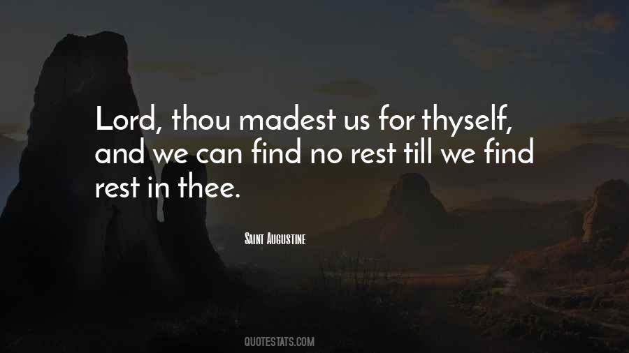 Find Rest Quotes #272846