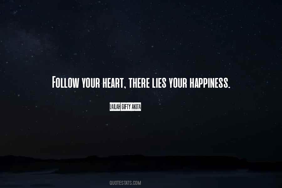 Heart Happiness Quotes #1262183