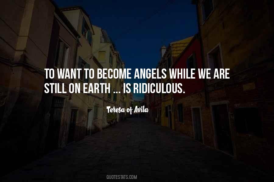 Angel On Earth Quotes #1673496