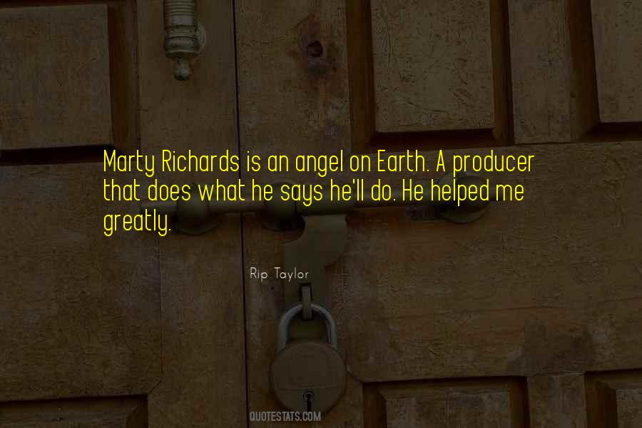 Angel On Earth Quotes #671499