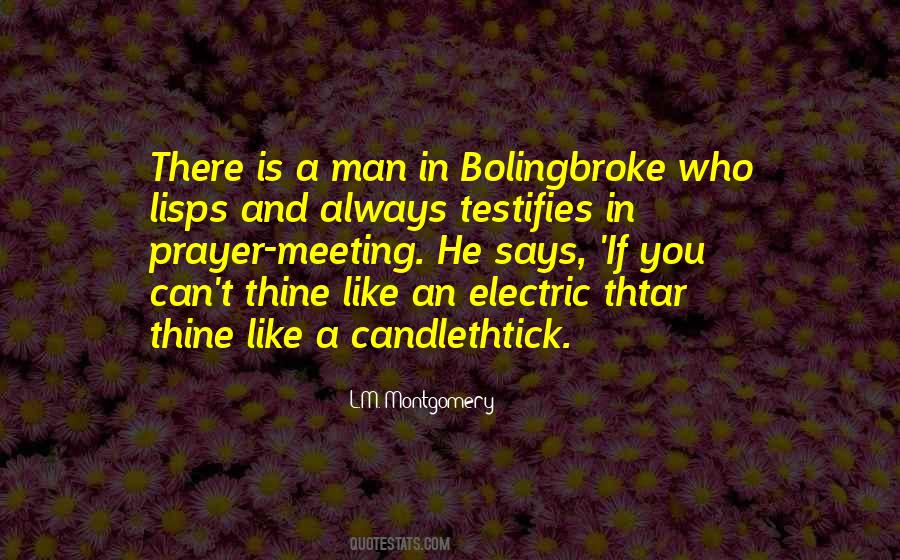 He Who Says He Can Quotes #298015