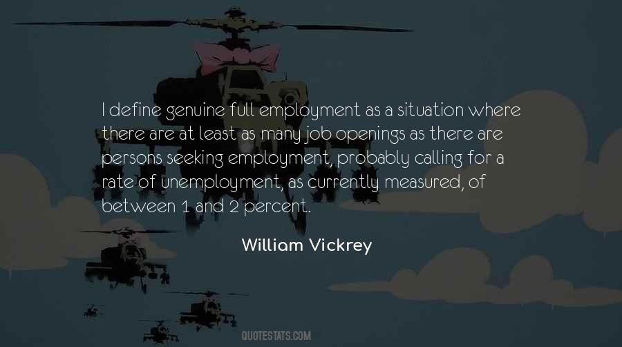 Seeking Employment Quotes #1205687