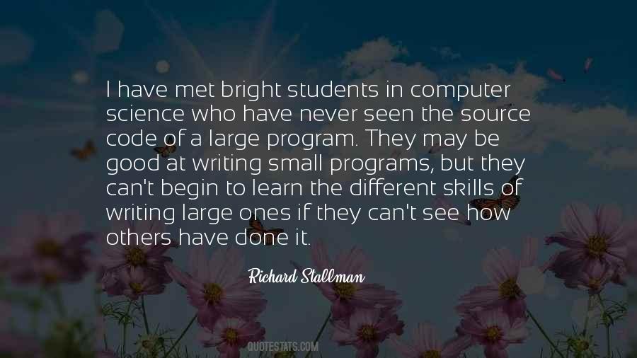 To Learn Skills Quotes #1235396