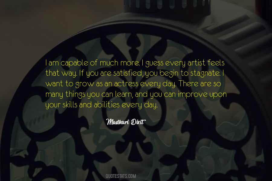To Learn Skills Quotes #622739