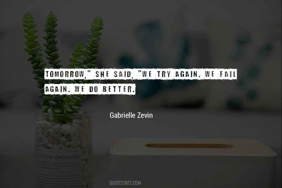 Try Again Fail Again Fail Better Quotes #1133646
