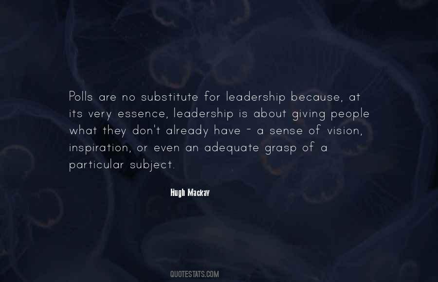 Leadership Inspiration Quotes #1666786