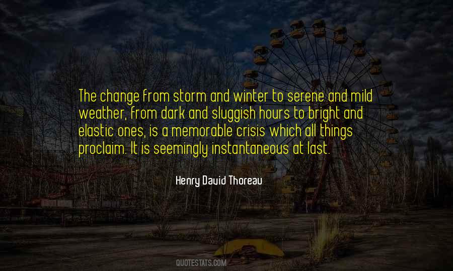 Quotes About Winter Things #1186449