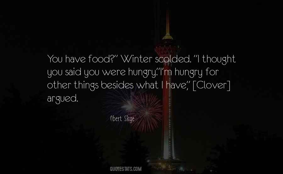 Quotes About Winter Things #1272738
