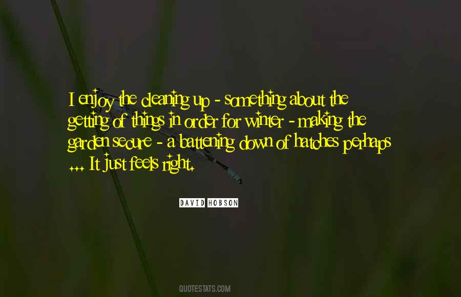 Quotes About Winter Things #1543347