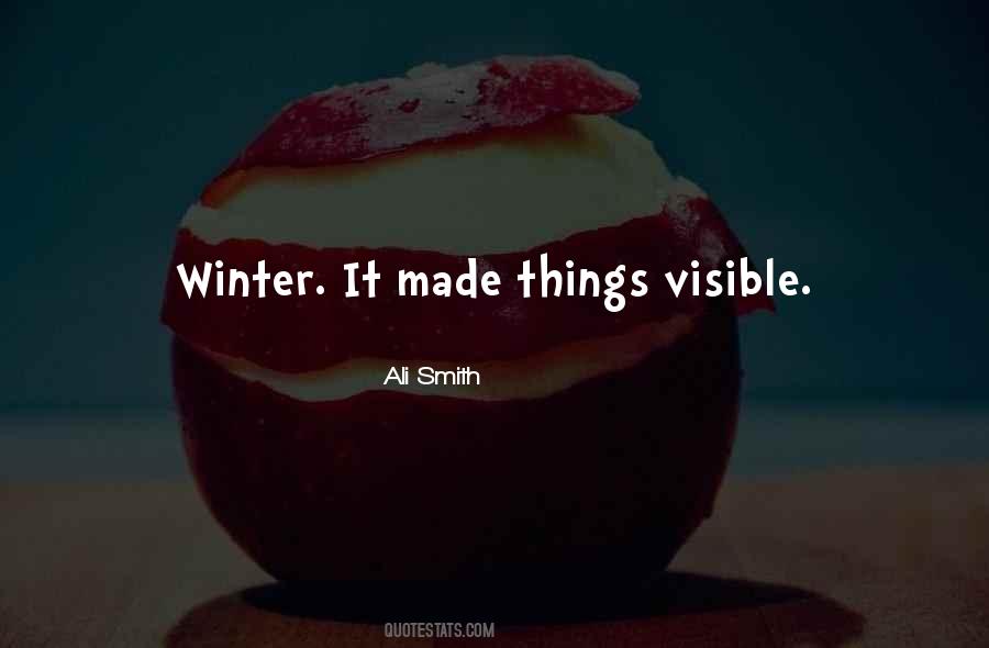 Quotes About Winter Things #1655230