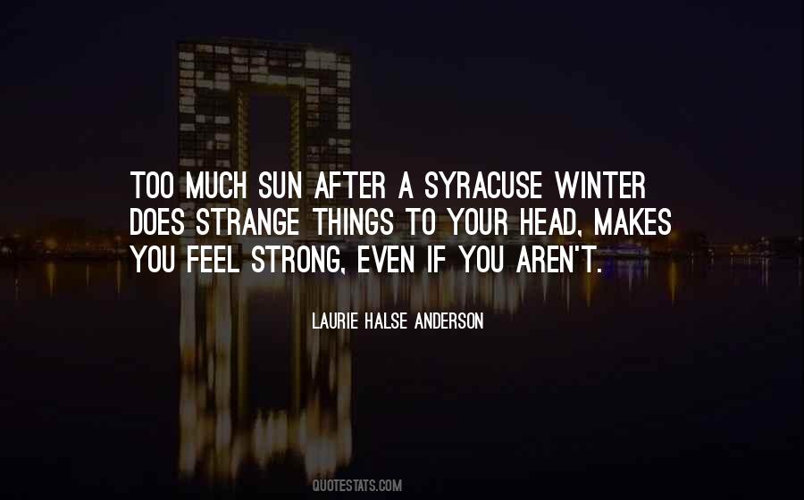 Quotes About Winter Things #890690