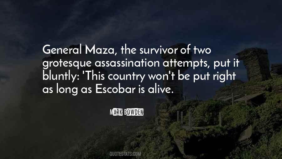 Escobar Quotes #847436