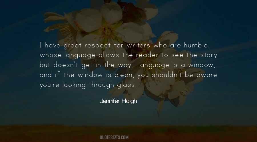 Window Glass Quotes #1565122