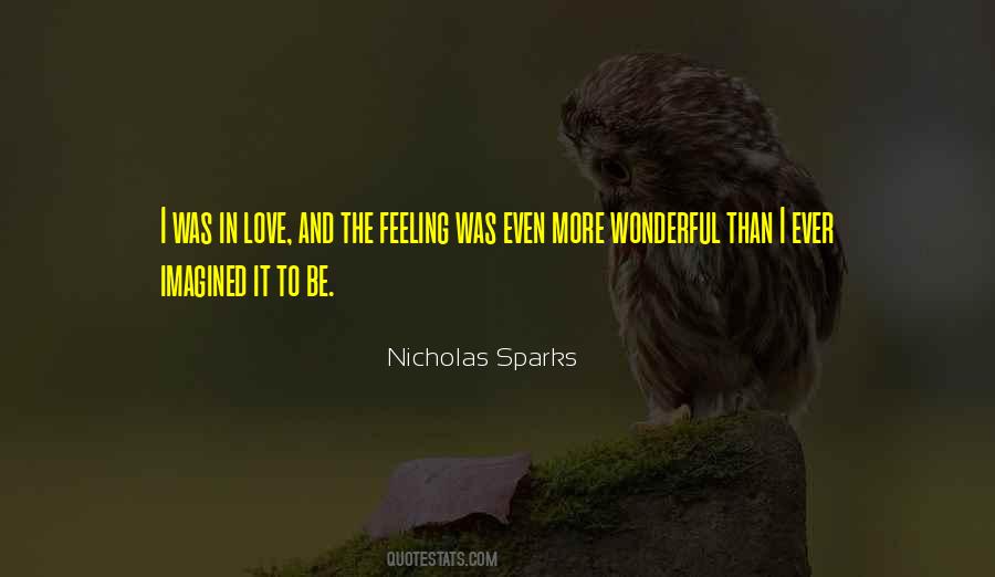 Feeling In Love Quotes #355718