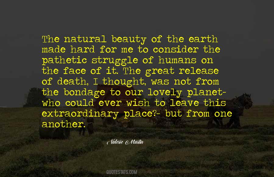 The Beauty Of Earth Quotes #90973