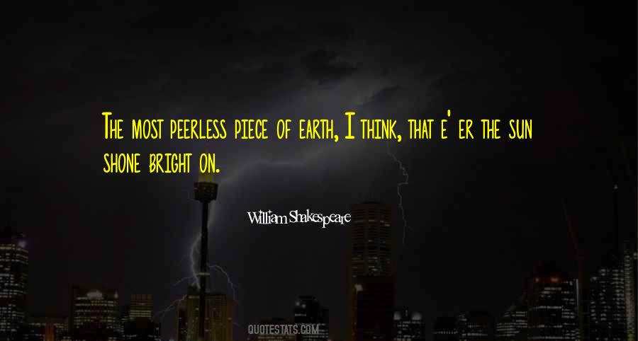 The Beauty Of Earth Quotes #991387