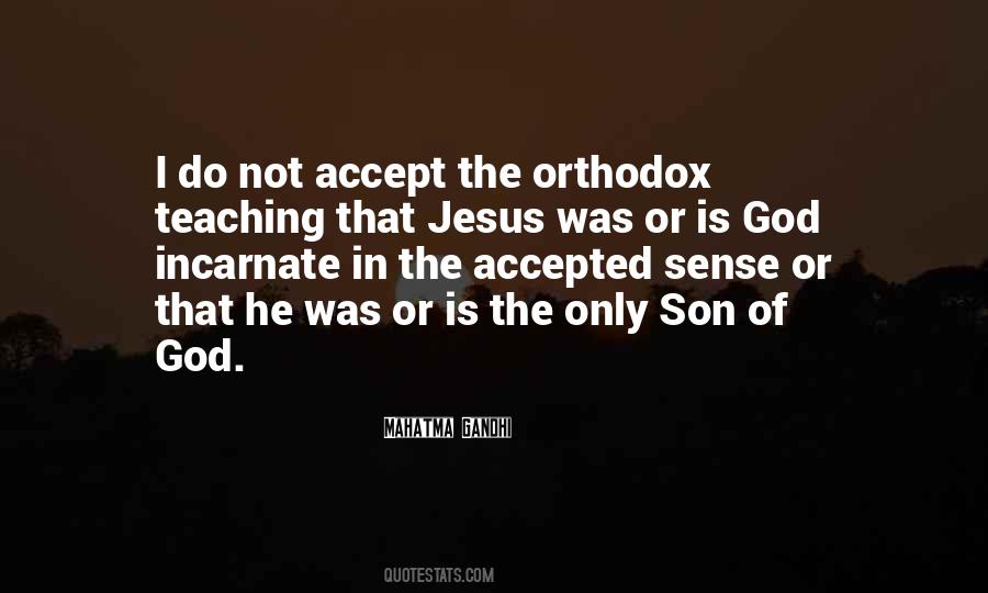 Gandhi Jesus Quotes #72011