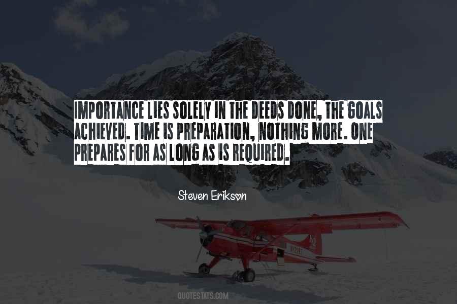 Importance Of Preparation Quotes #1102864