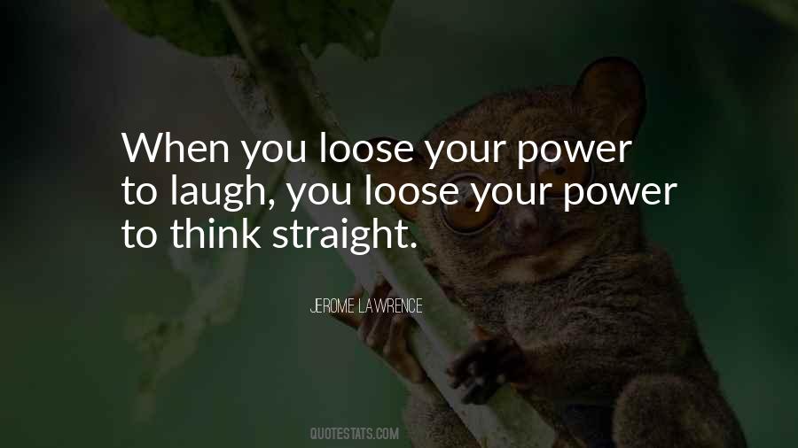 Power Laughter Quotes #1853597