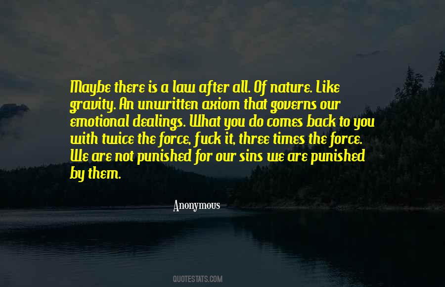 Quotes About The Law Of Gravity #1874328