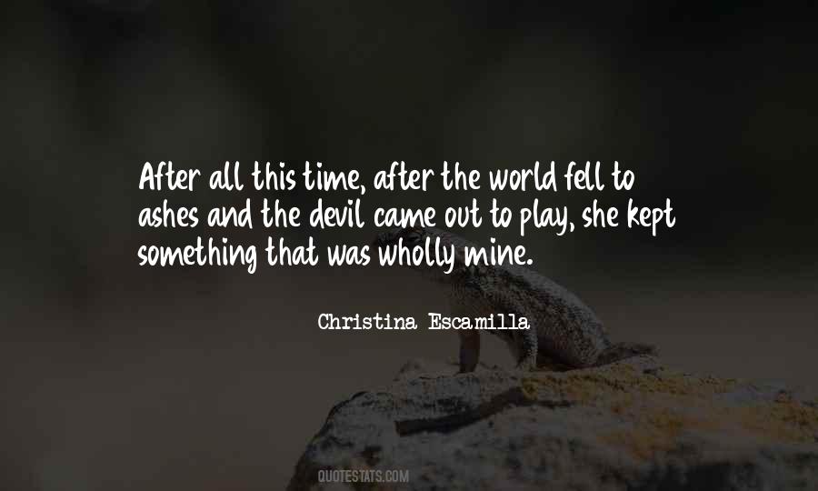 Devil All The Time Quotes #1133194
