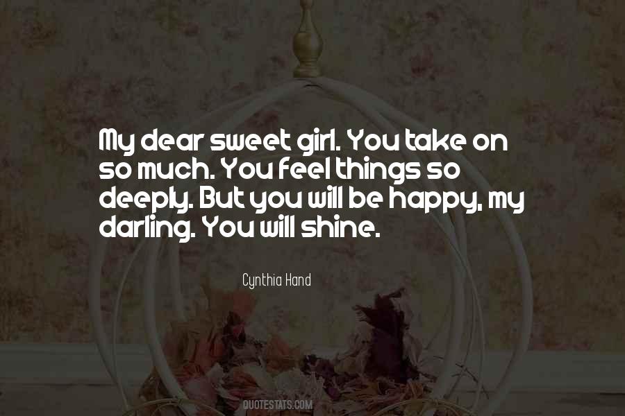Be Happy Girl Quotes #655747