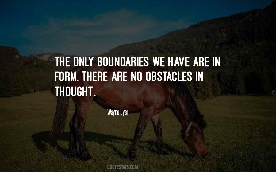 There Are No Boundaries Quotes #1265257