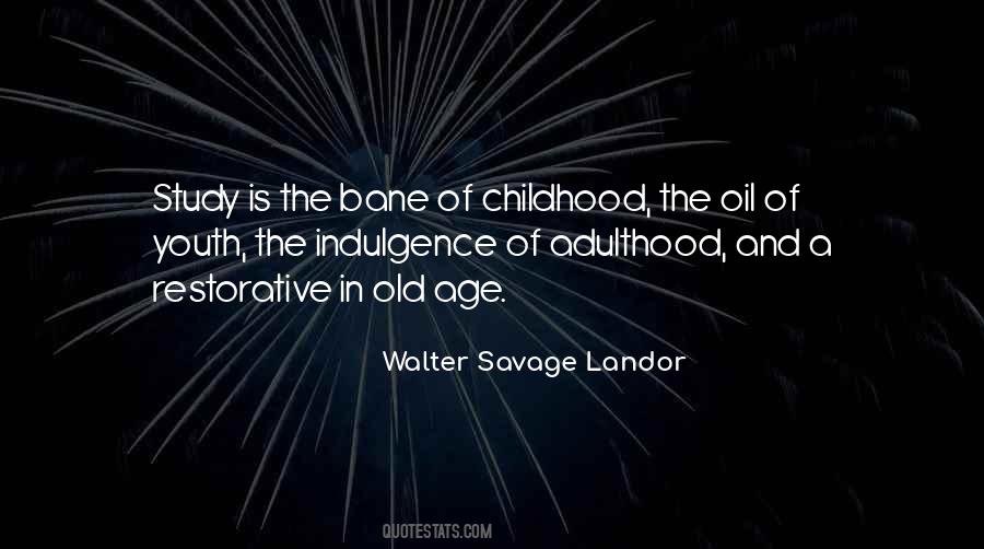 Childhood And Old Age Quotes #1452491