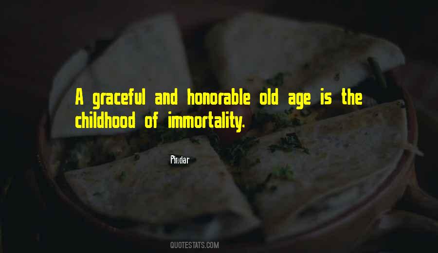 Childhood And Old Age Quotes #678198