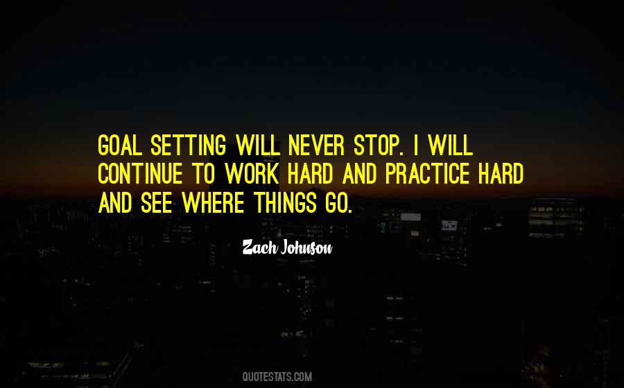 Work Goal Setting Quotes #666000