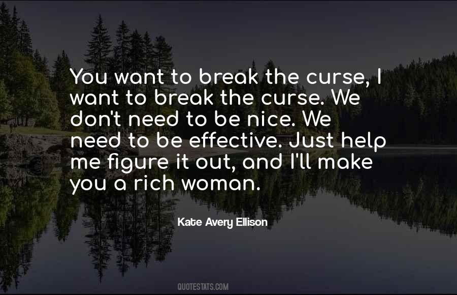 Be A Rich Woman Quotes #1836499