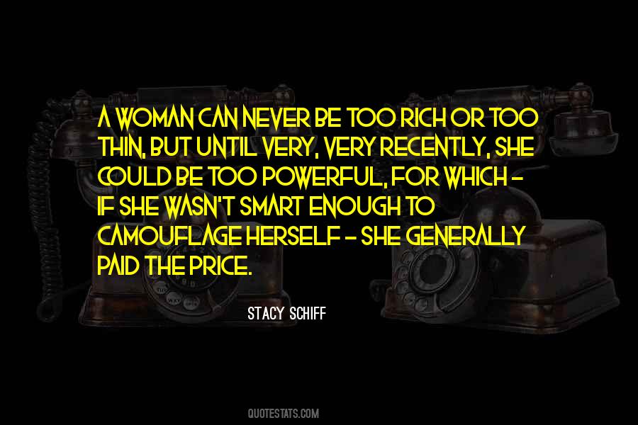 Be A Rich Woman Quotes #443792
