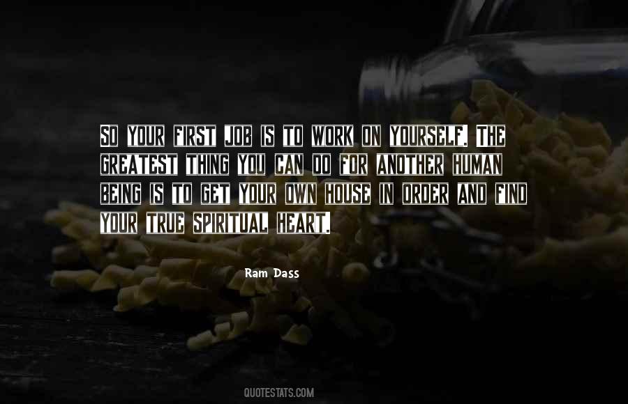 Get Your Own House In Order Quotes #155747