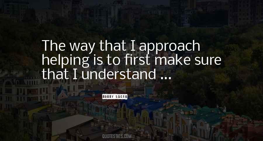 Quotes About I Understand #1704318