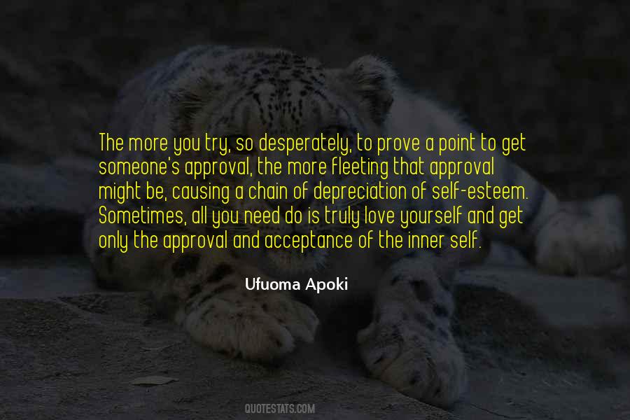 Self Acceptance Self Worth Quotes #799430 Self Acceptance Self Worth Quotes #799430