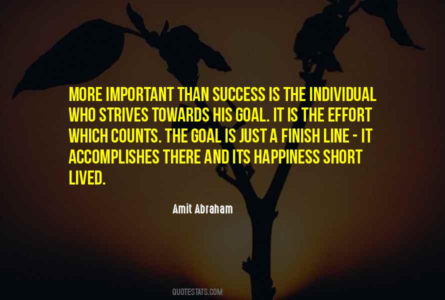 Success Is More Important Than Happiness Quotes #1819680