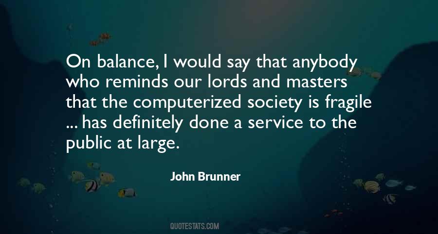 Service To The Public Quotes #1160946