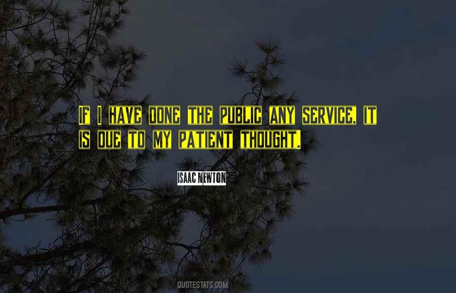 Service To The Public Quotes #1315173