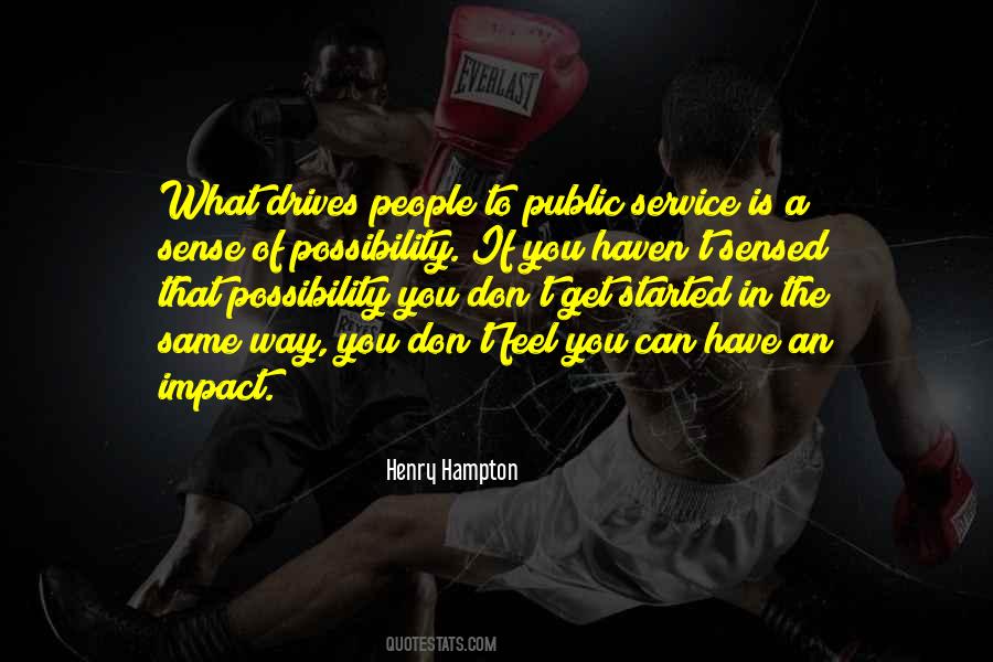 Service To The Public Quotes #1335449