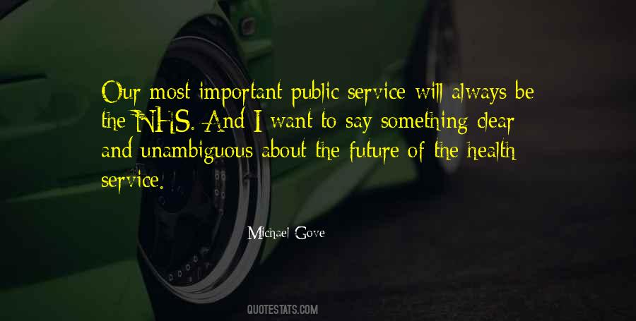 Service To The Public Quotes #1366755