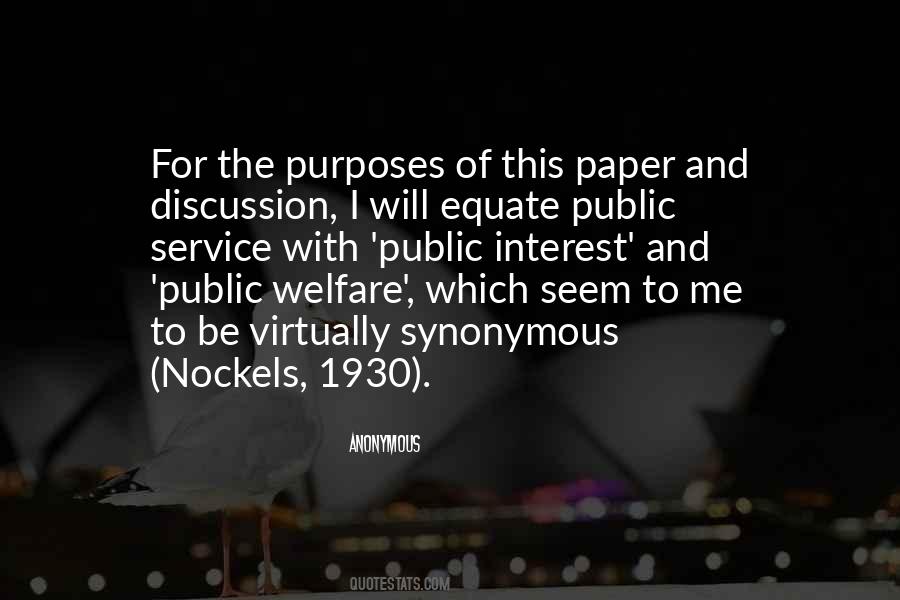 Service To The Public Quotes #1579878