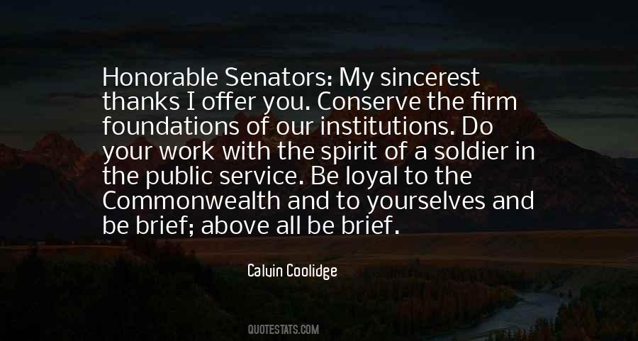 Service To The Public Quotes #323160