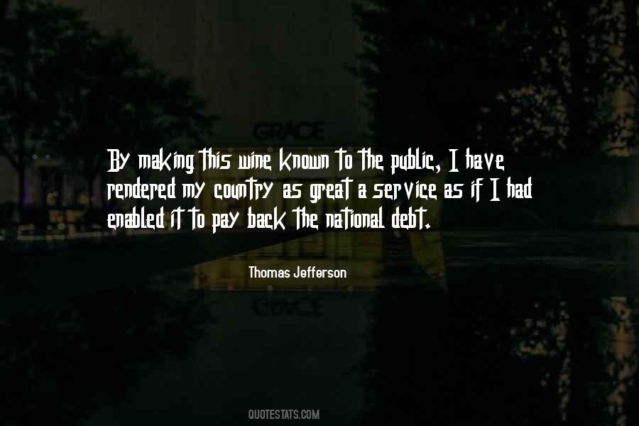 Service To The Public Quotes #393024