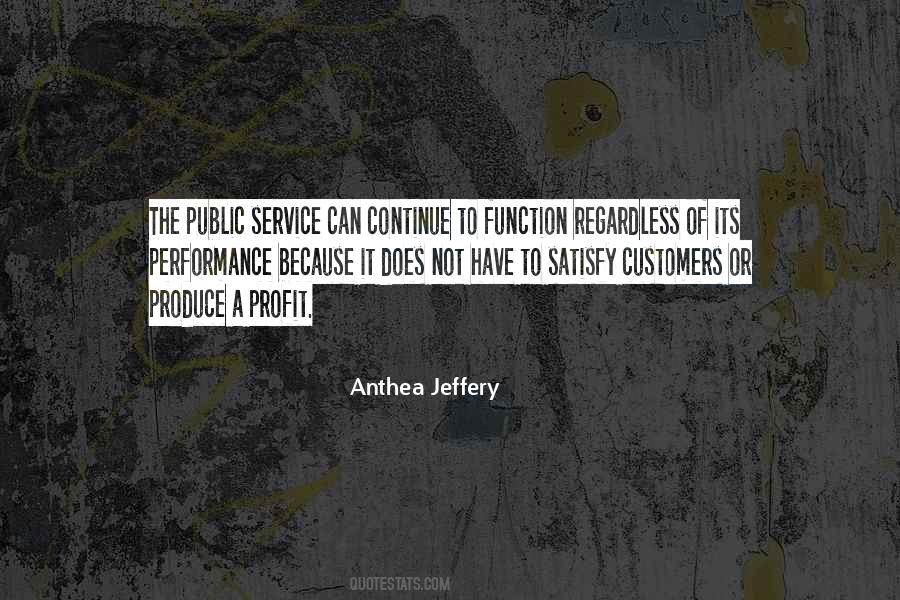 Service To The Public Quotes #555358