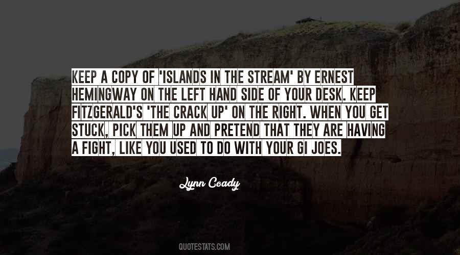 Quotes About A Left Hand #1248183